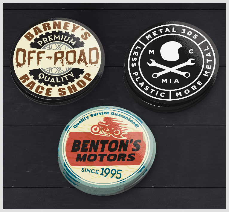 Custom Dealer Stickers