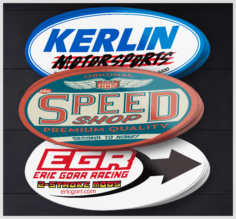 Custom Dealer Stickers